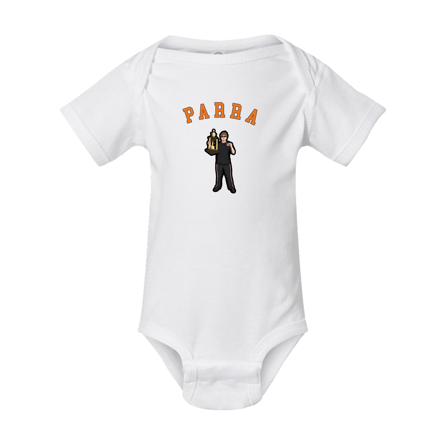Baby Onesie — Shirsey Arch in White