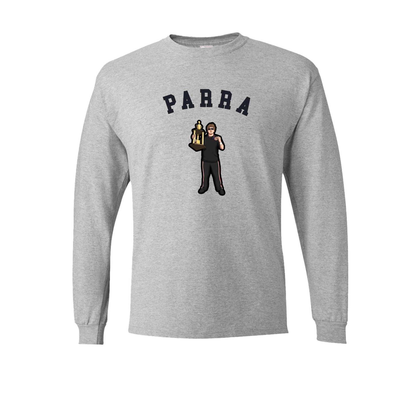 Long Sleeve Tee — Shirsey Arch in Grey