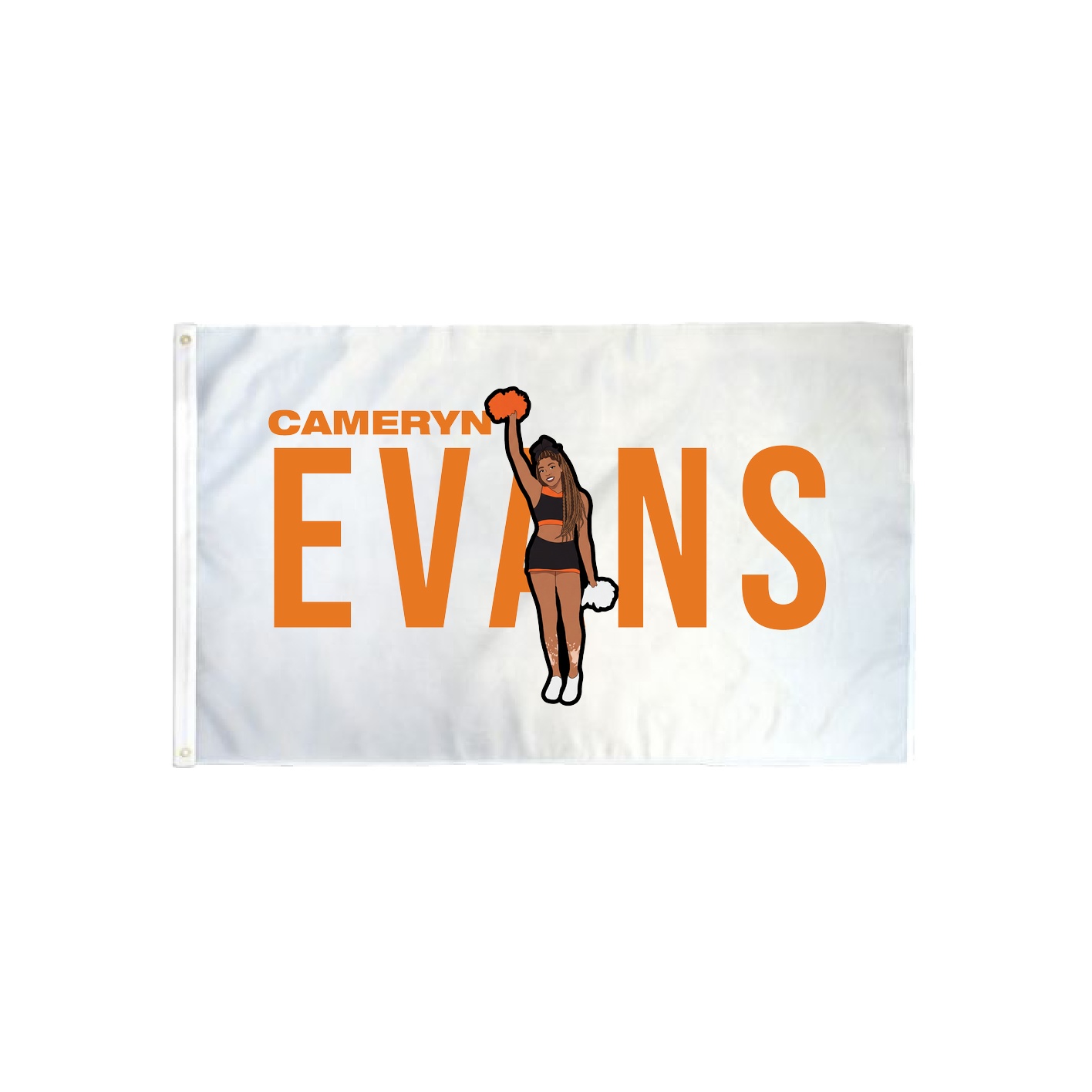 3x5 Flag — Player Name in Classic