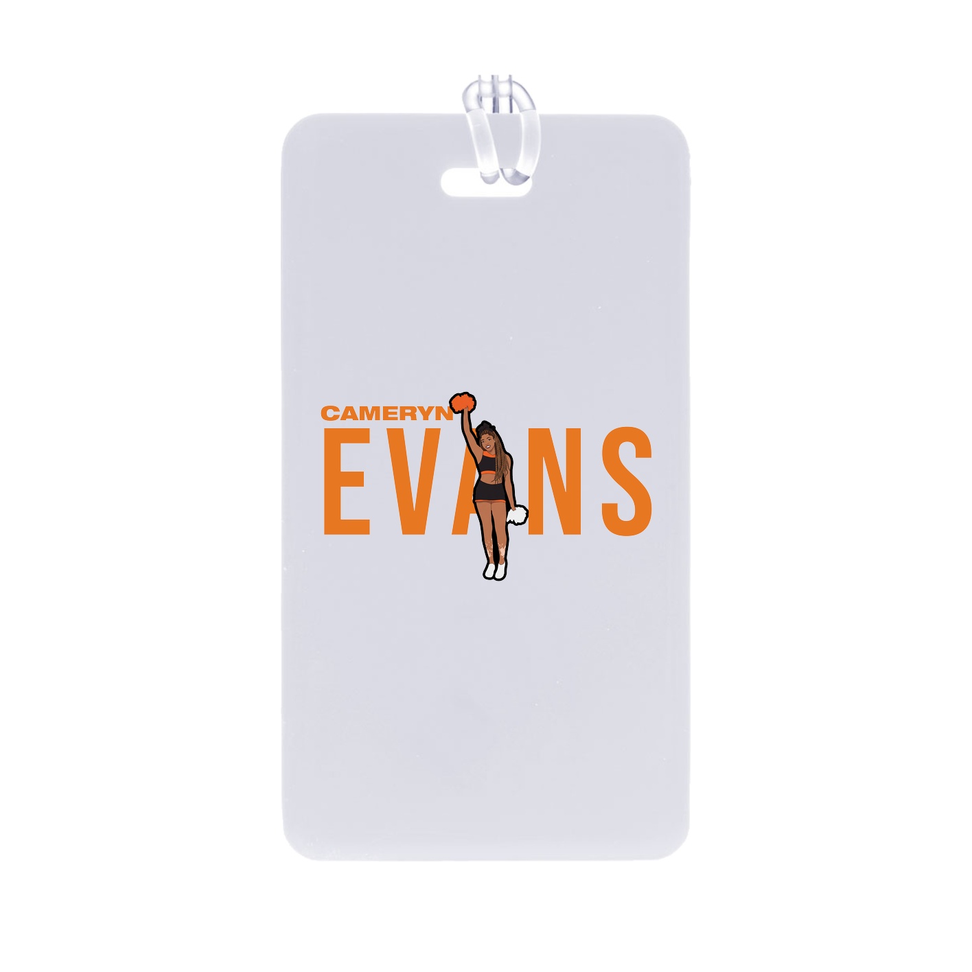 Bag Tag — Player Name in Classic