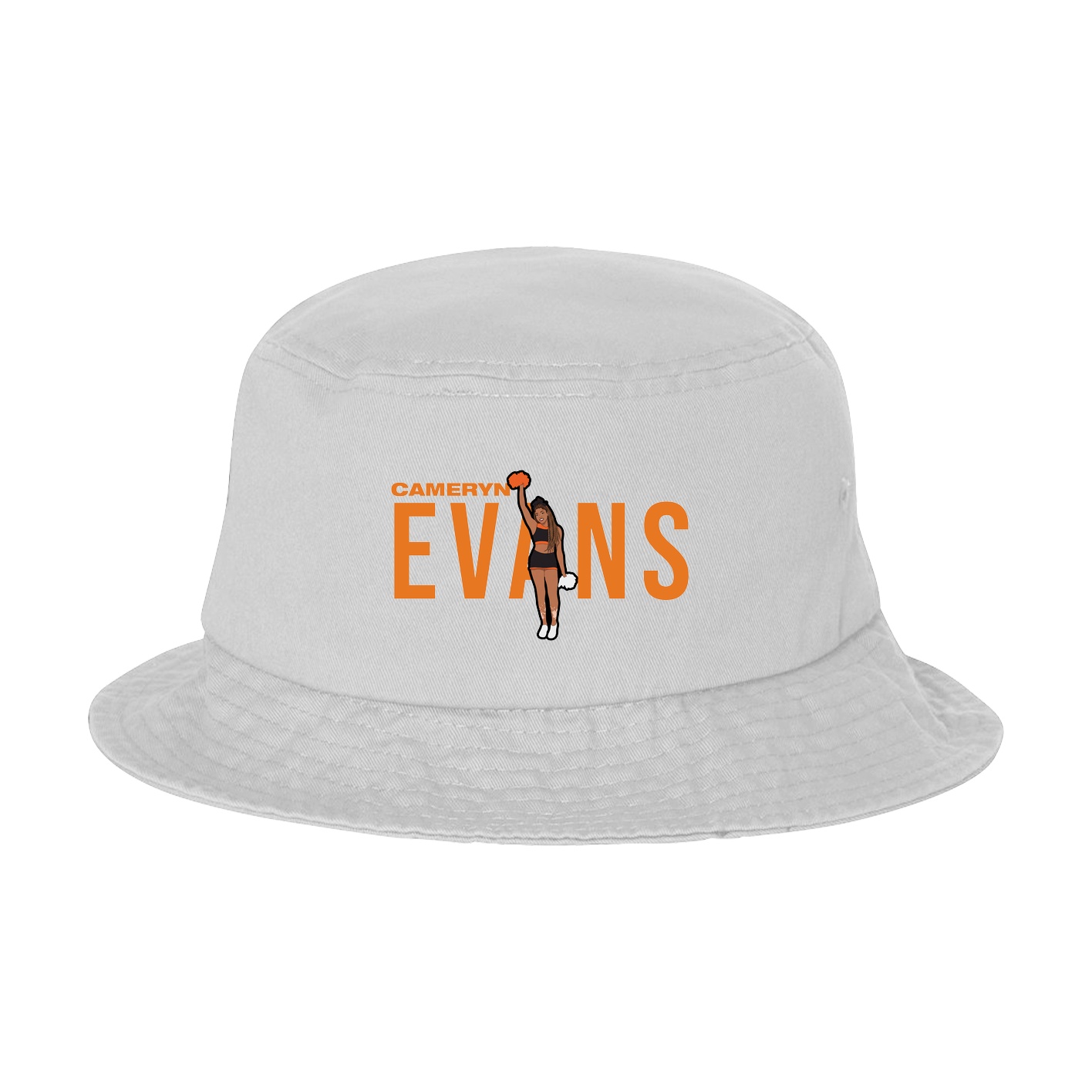 Bucket Cap — Player Name in White