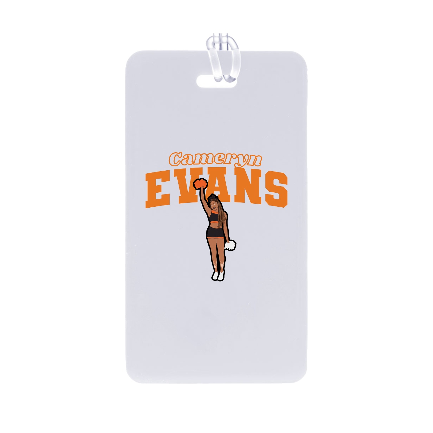 Bag Tag — Name Arch in Classic
