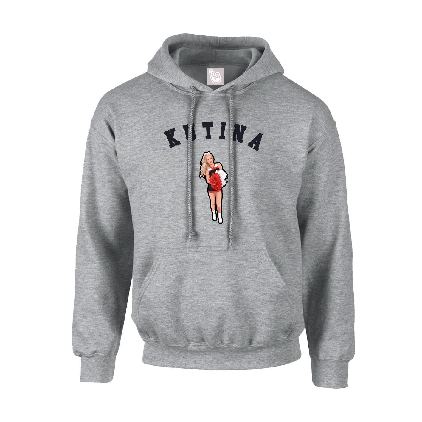 Youth Hoodie — Shirsey Arch in Grey