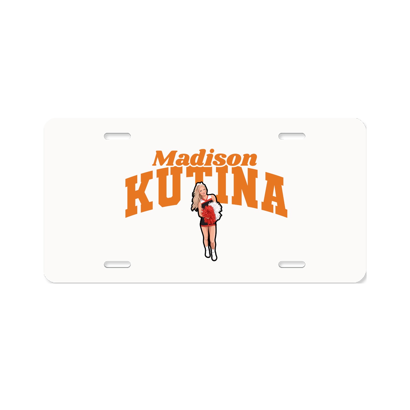 License Plate — Signature Arch in Classic