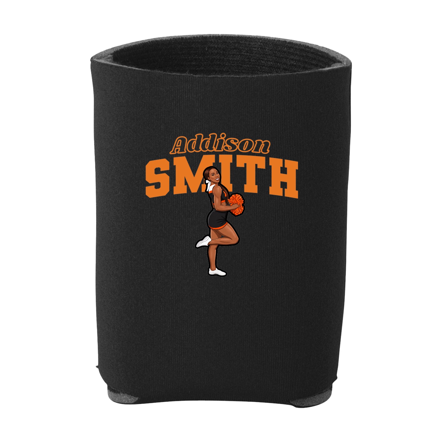 Can Holder — Name Arch in Black