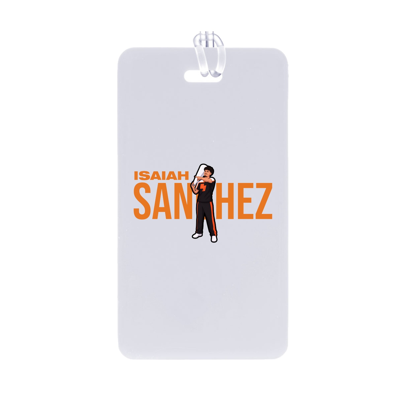 Bag Tag — Player Name in Classic