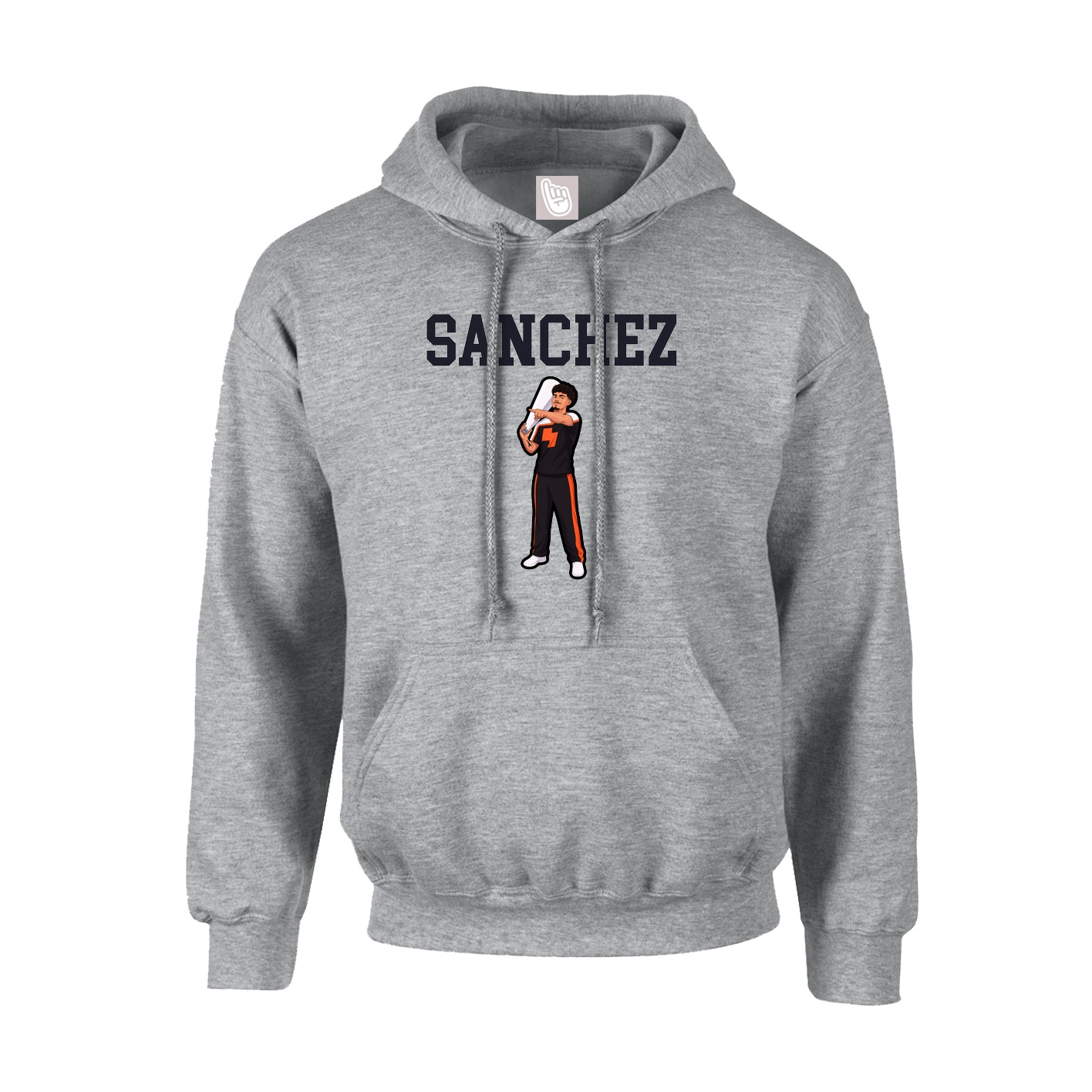 Hoodie — Shirsey in Grey