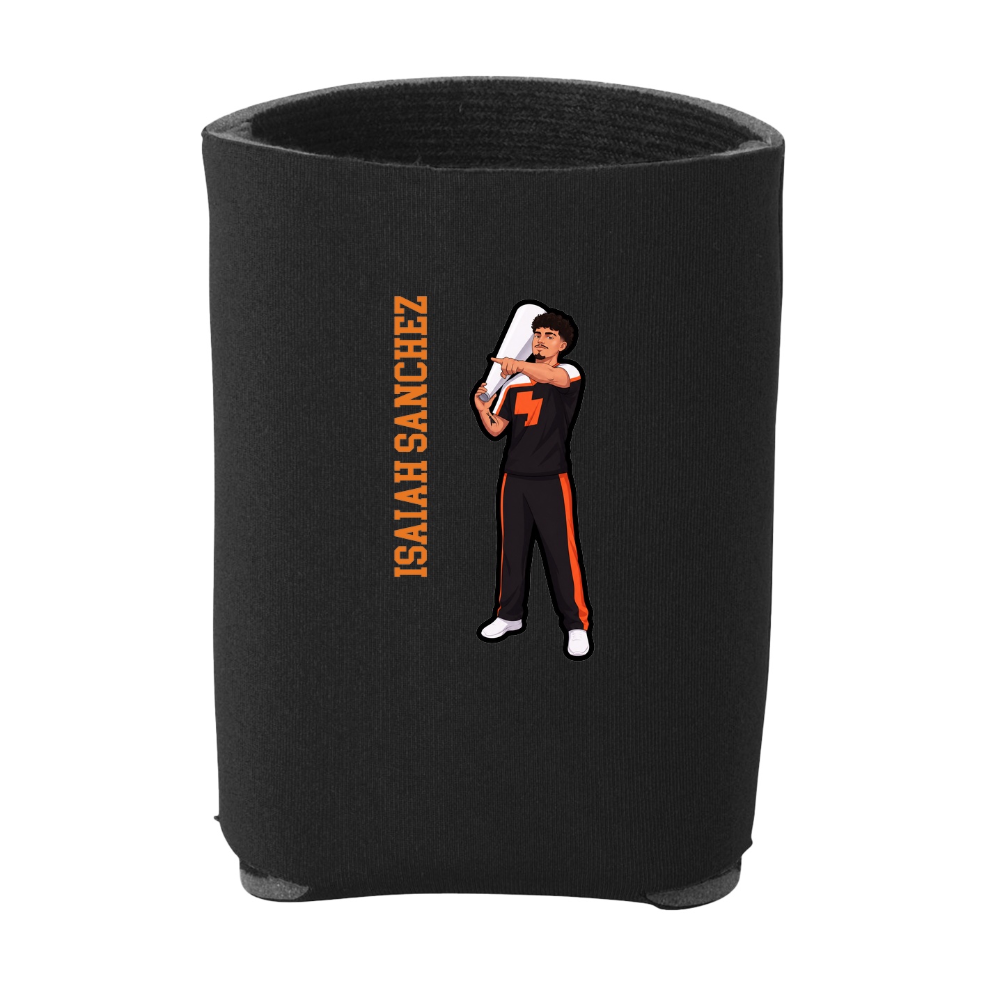 Can Holder — Name Vertical in Black