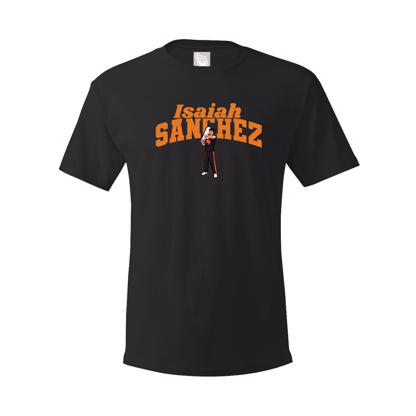 Youth Tee — Signature Arch in Black