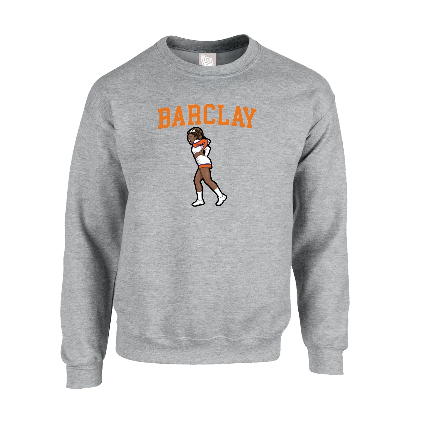 Fleece Crew — Shirsey in Grey