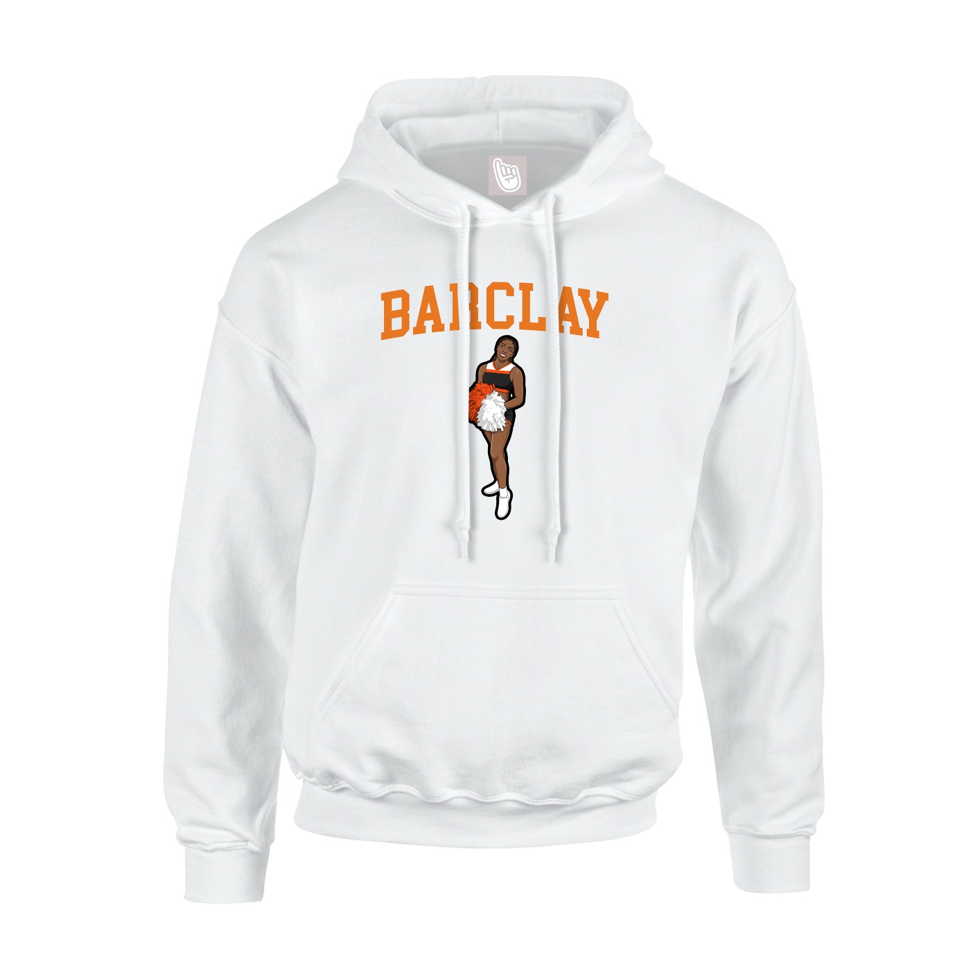 Hoodie — Shirsey in White