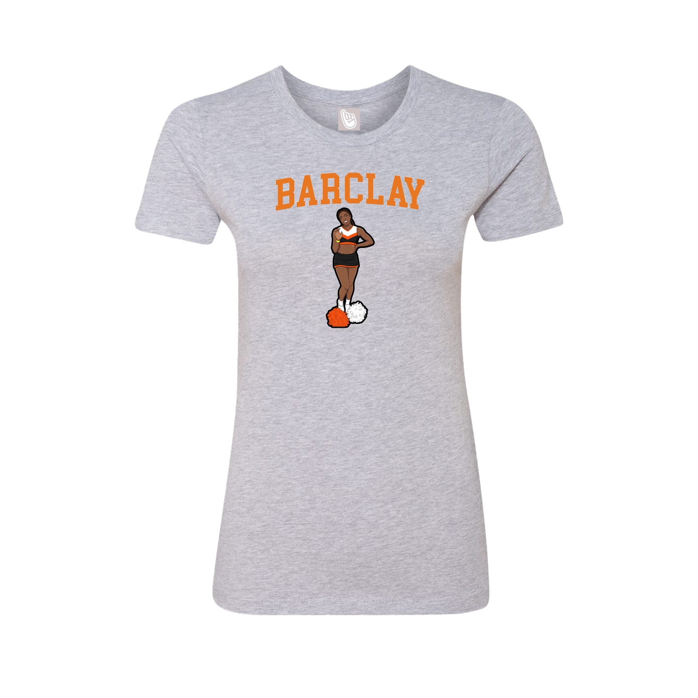 Fitted Women's Tee — Shirsey in Grey