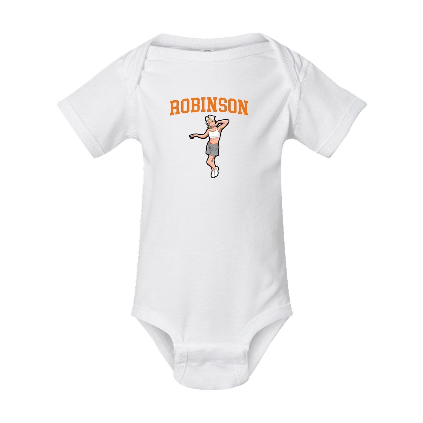 Baby Onesie — Shirsey in White