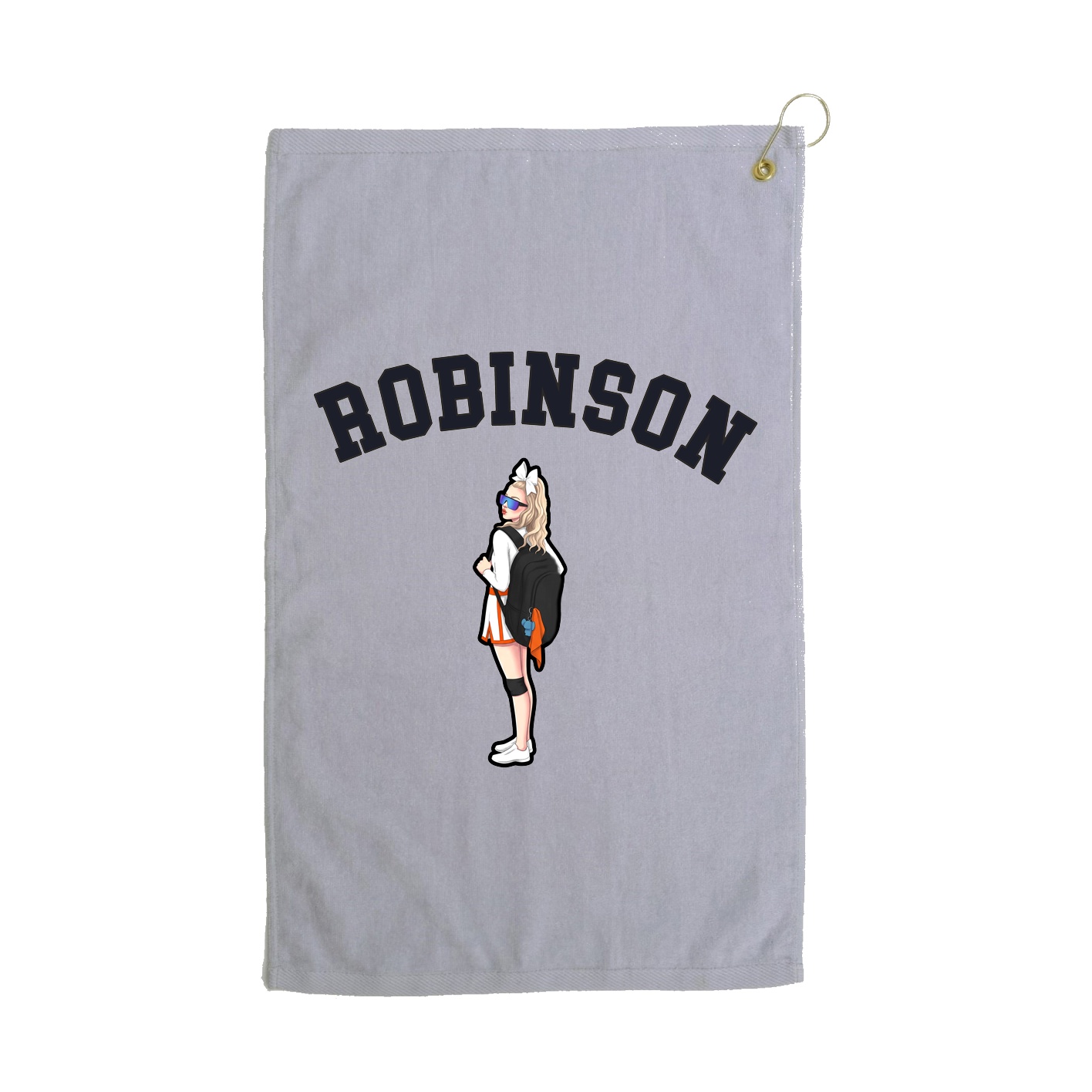 Golf Towel — Shirsey Arch in Grey