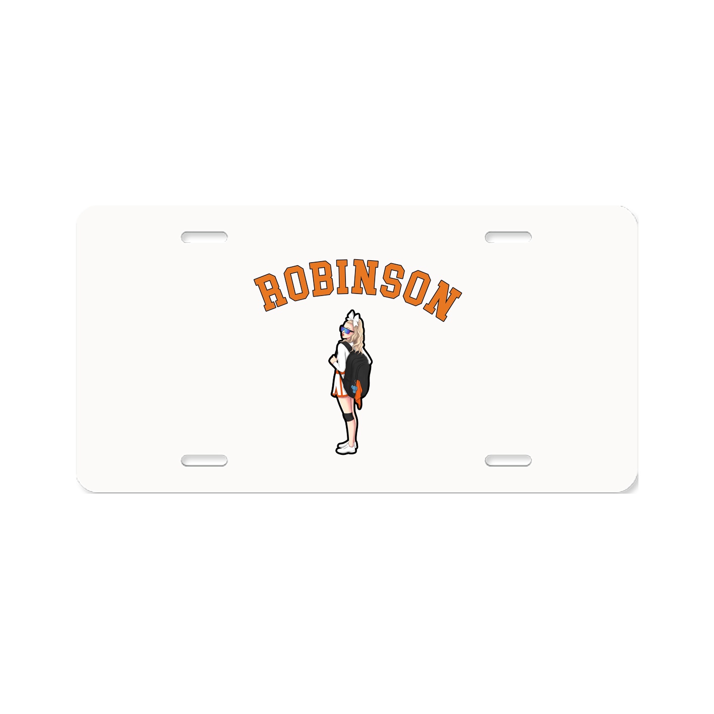 License Plate — Shirsey Arch in Classic