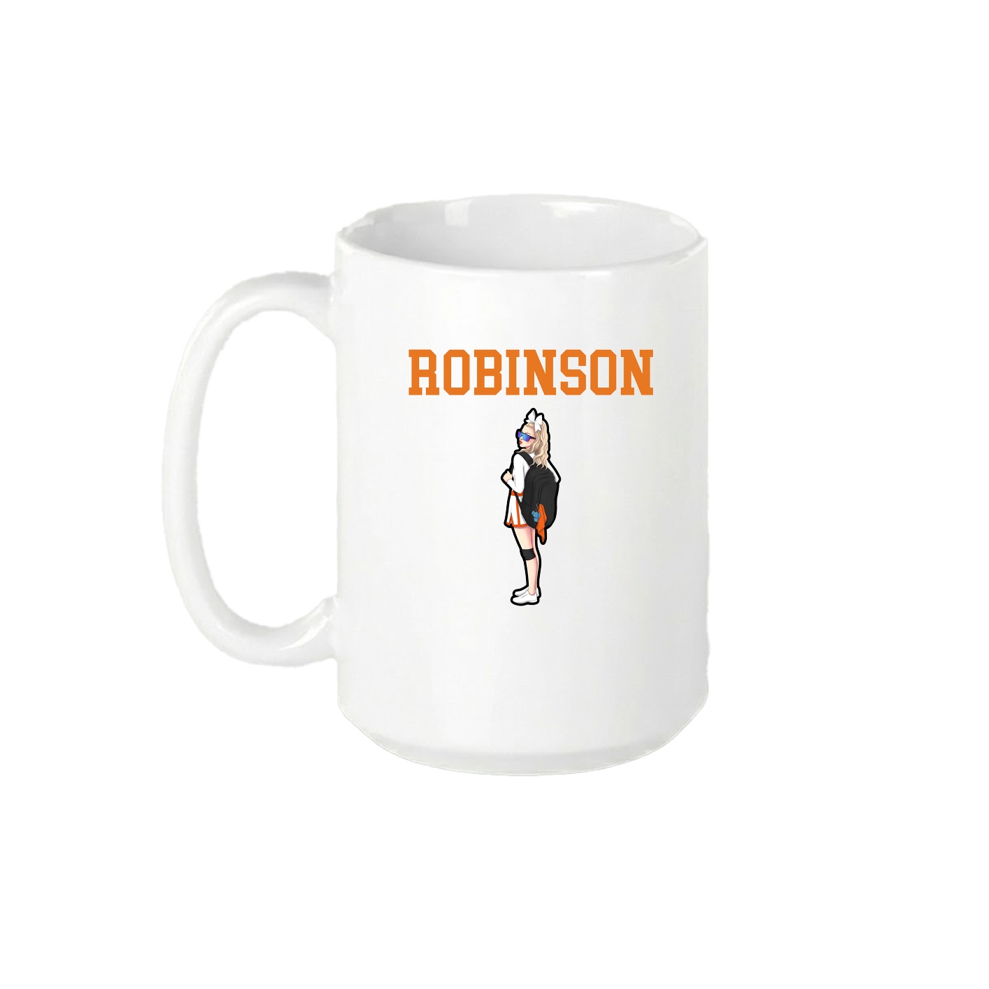 15oz Coffee Mug — Shirsey in White