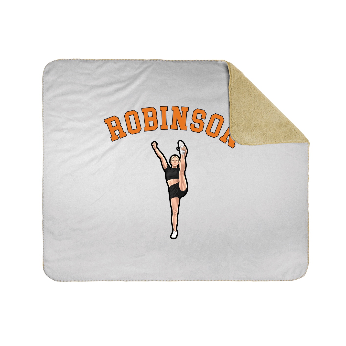 Throw Blanket — Shirsey Arch in White