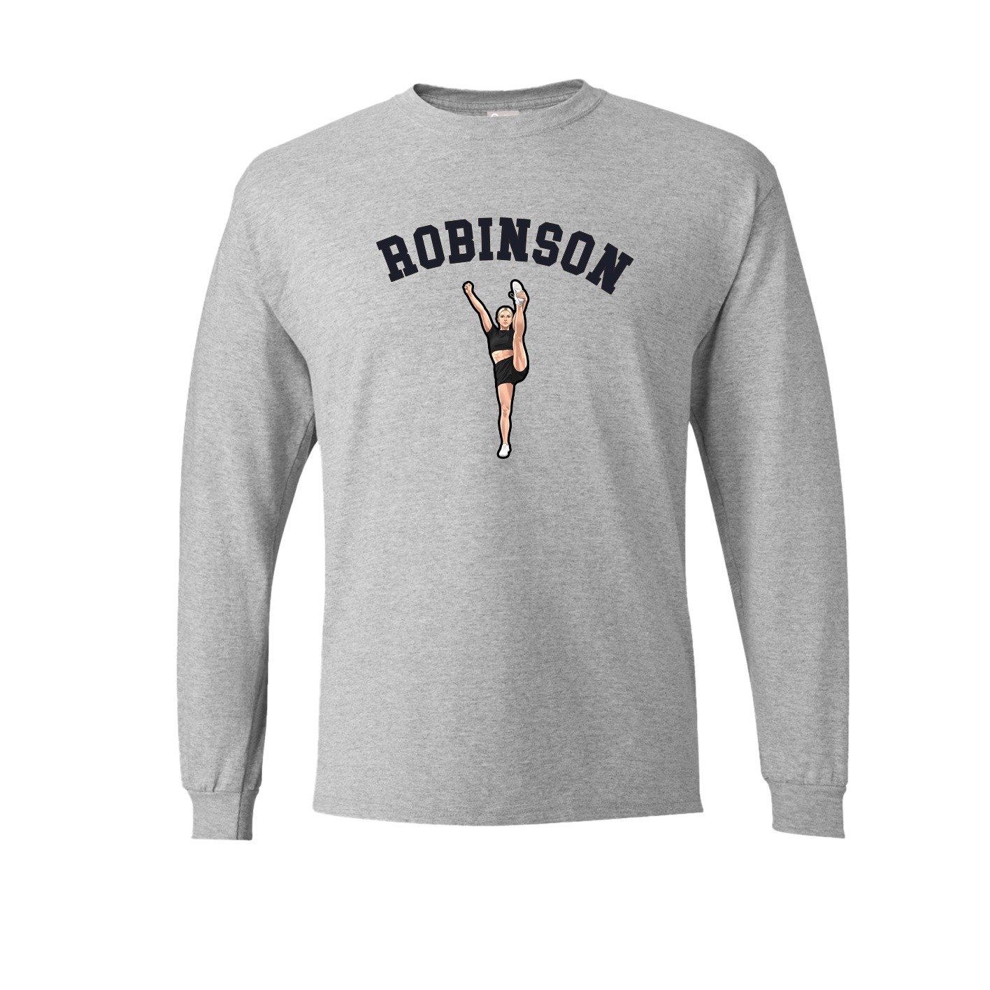 Long Sleeve Tee — Shirsey Arch in Grey