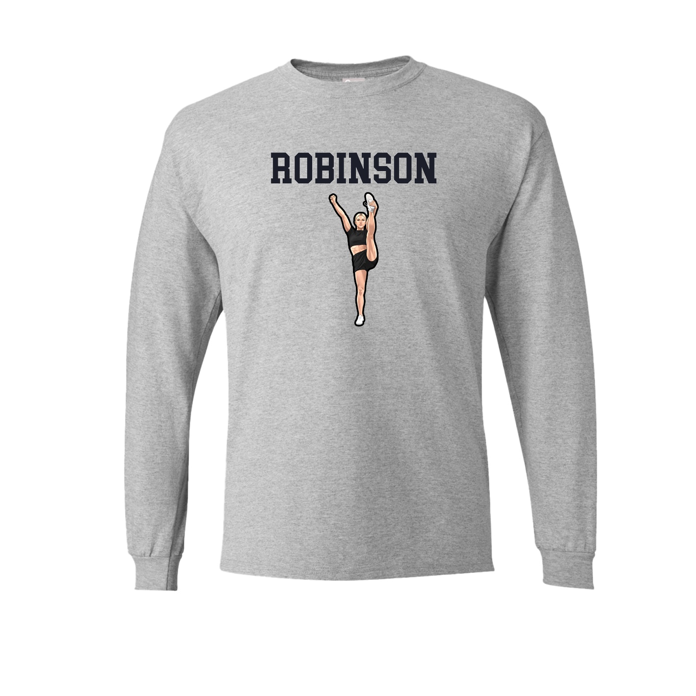 Long Sleeve Tee — Shirsey in Grey