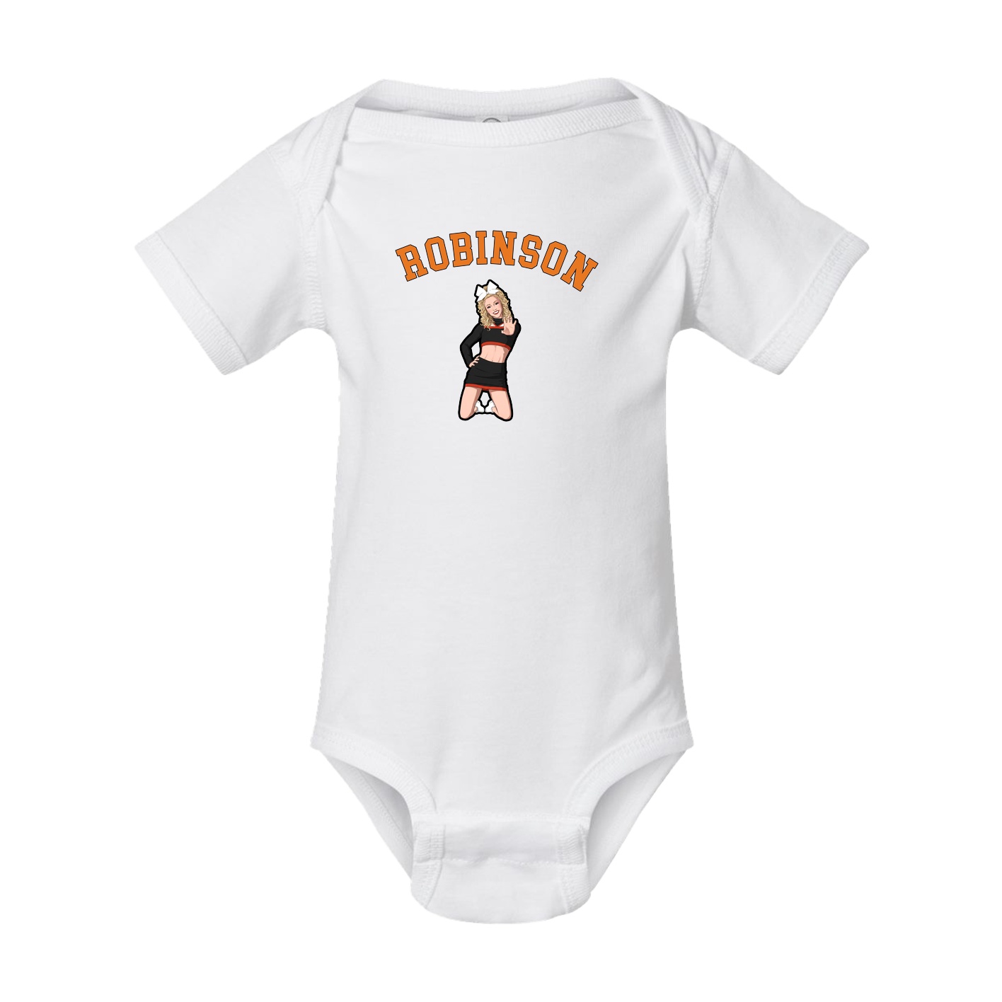 Baby Onesie — Shirsey Arch in White
