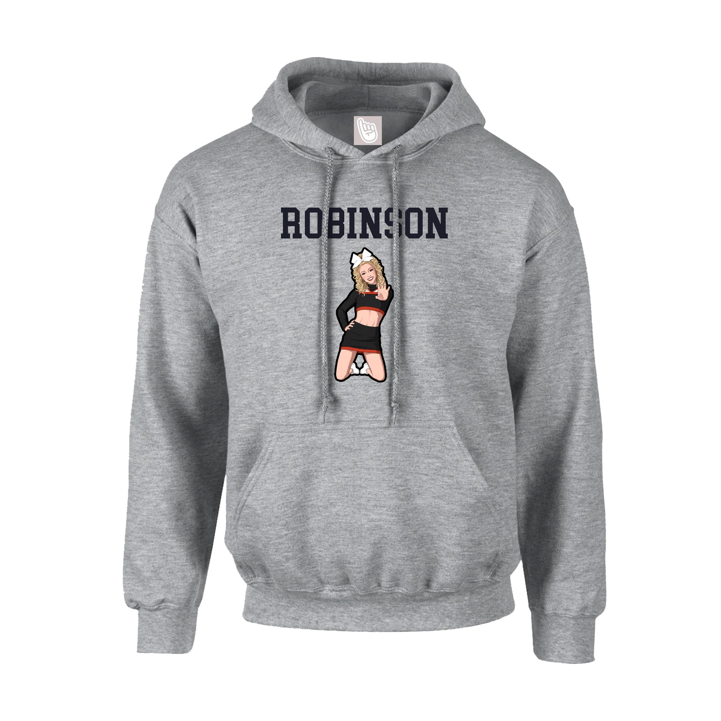 Hoodie — Shirsey in Grey