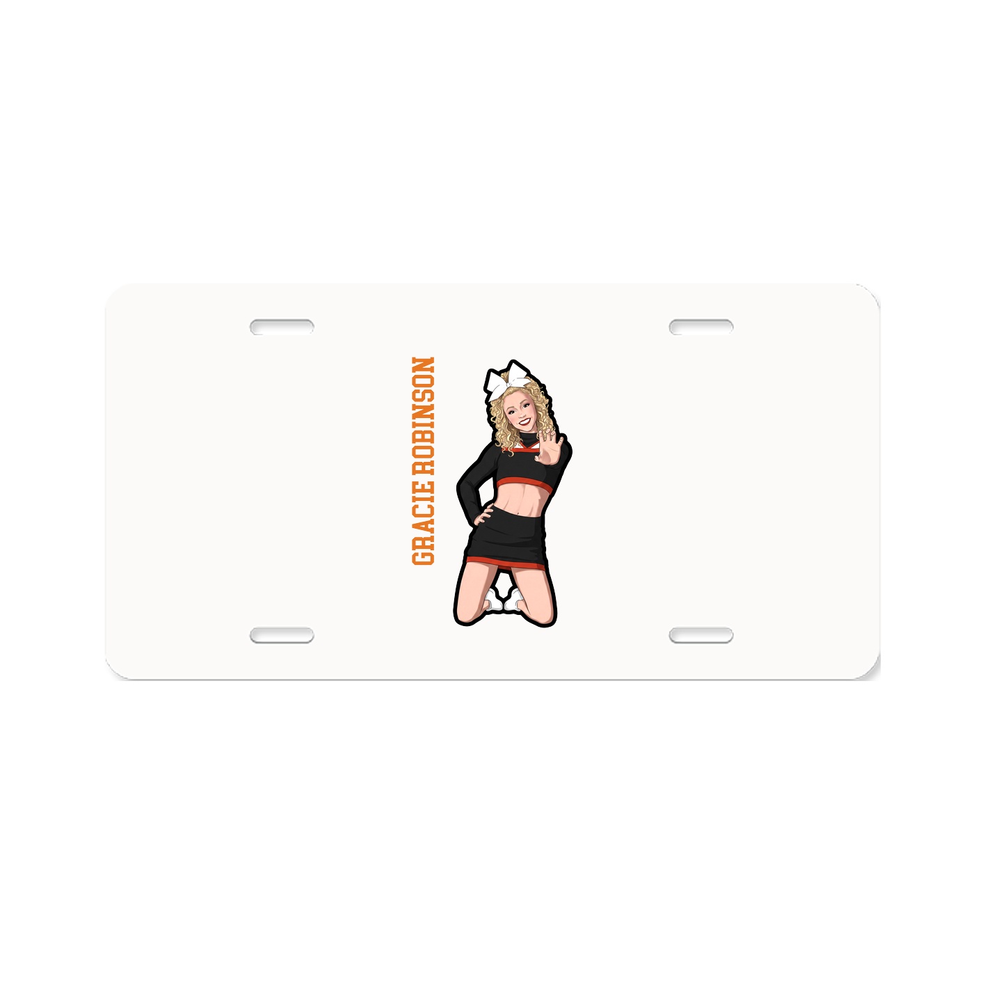 Aluminum License Plate