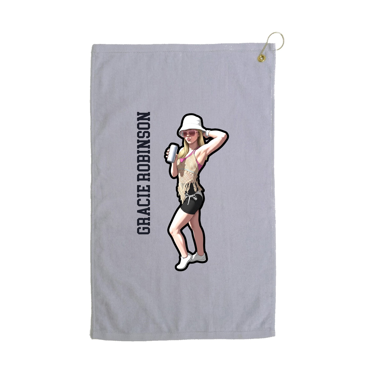 Terry Velour Golf Towel