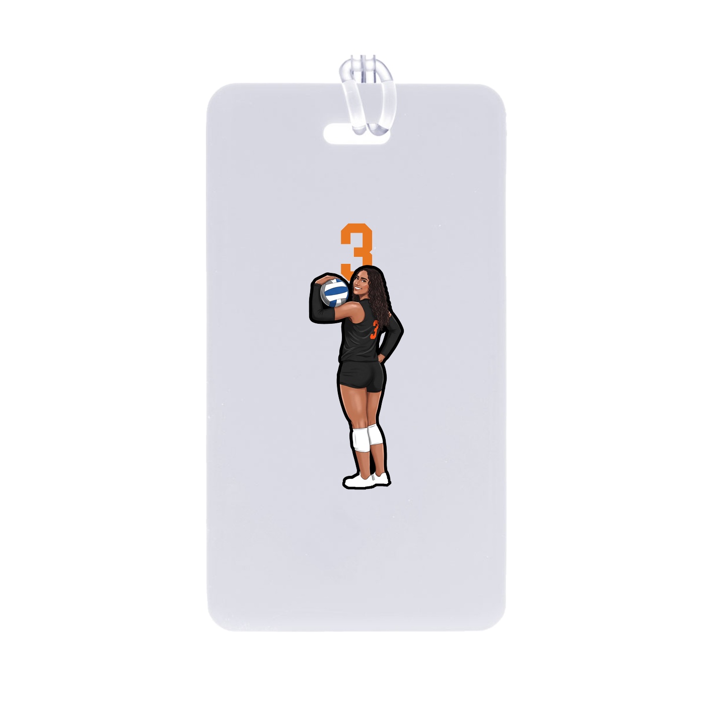 Bag Tag — Number Top in Classic