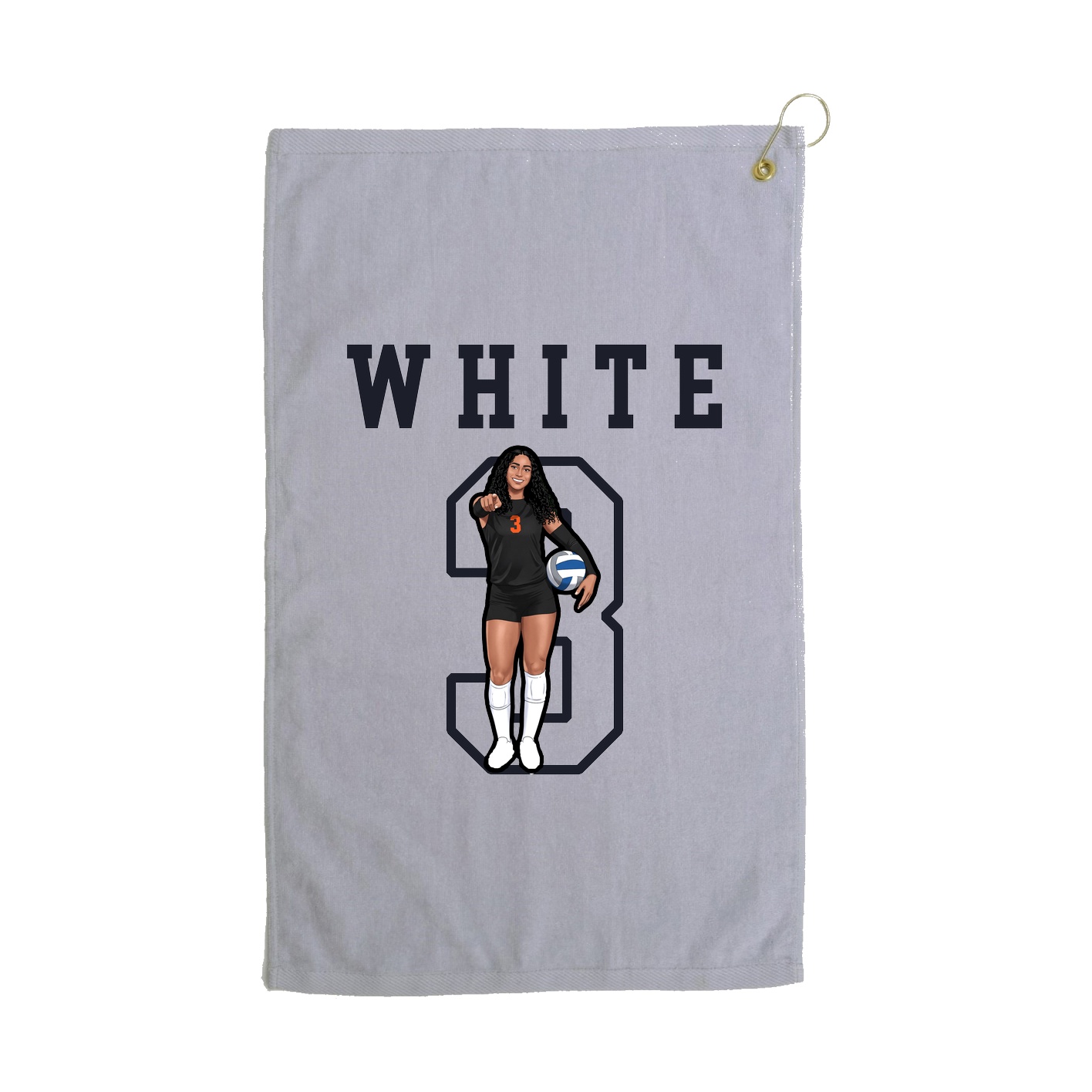 Golf Towel — Shirsey in Grey