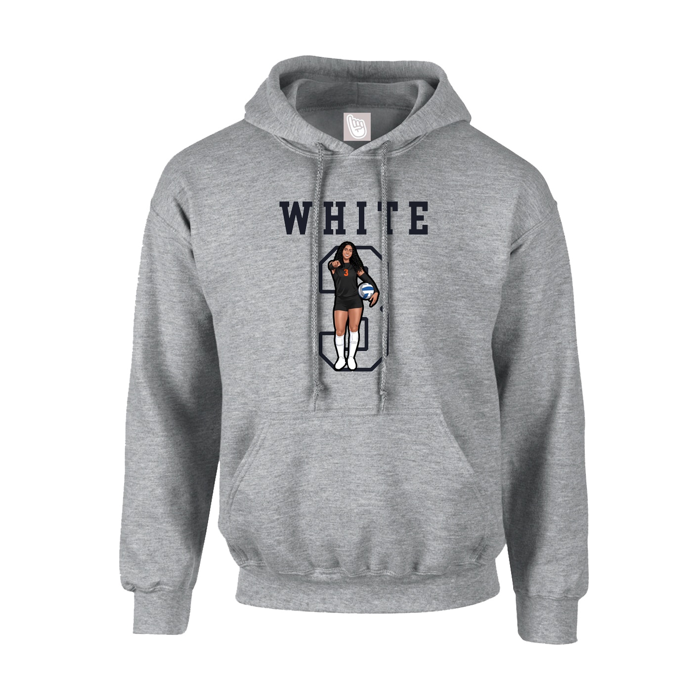 Youth Hoodie — Shirsey in Grey