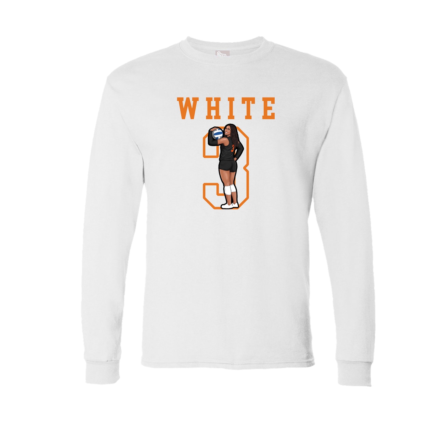 Long Sleeve Tee — Shirsey in White