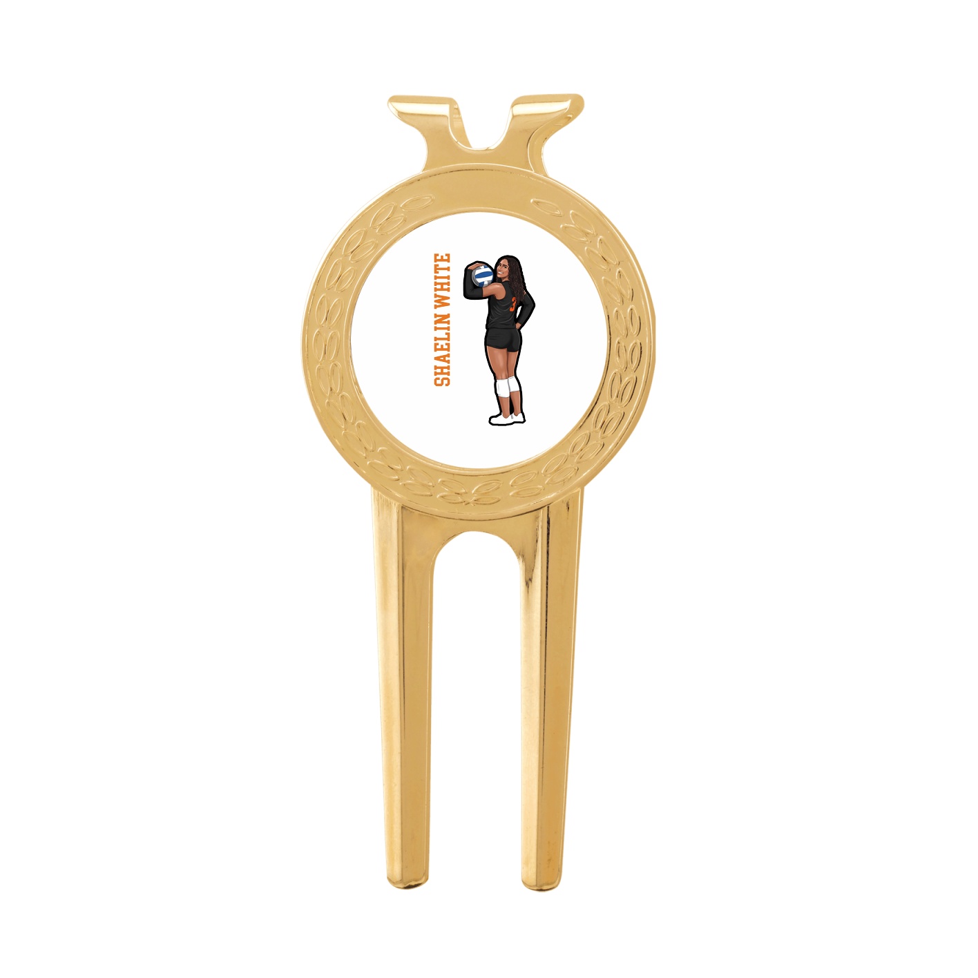 Divot Tool with Ball Marker — Name Vertical in Classic