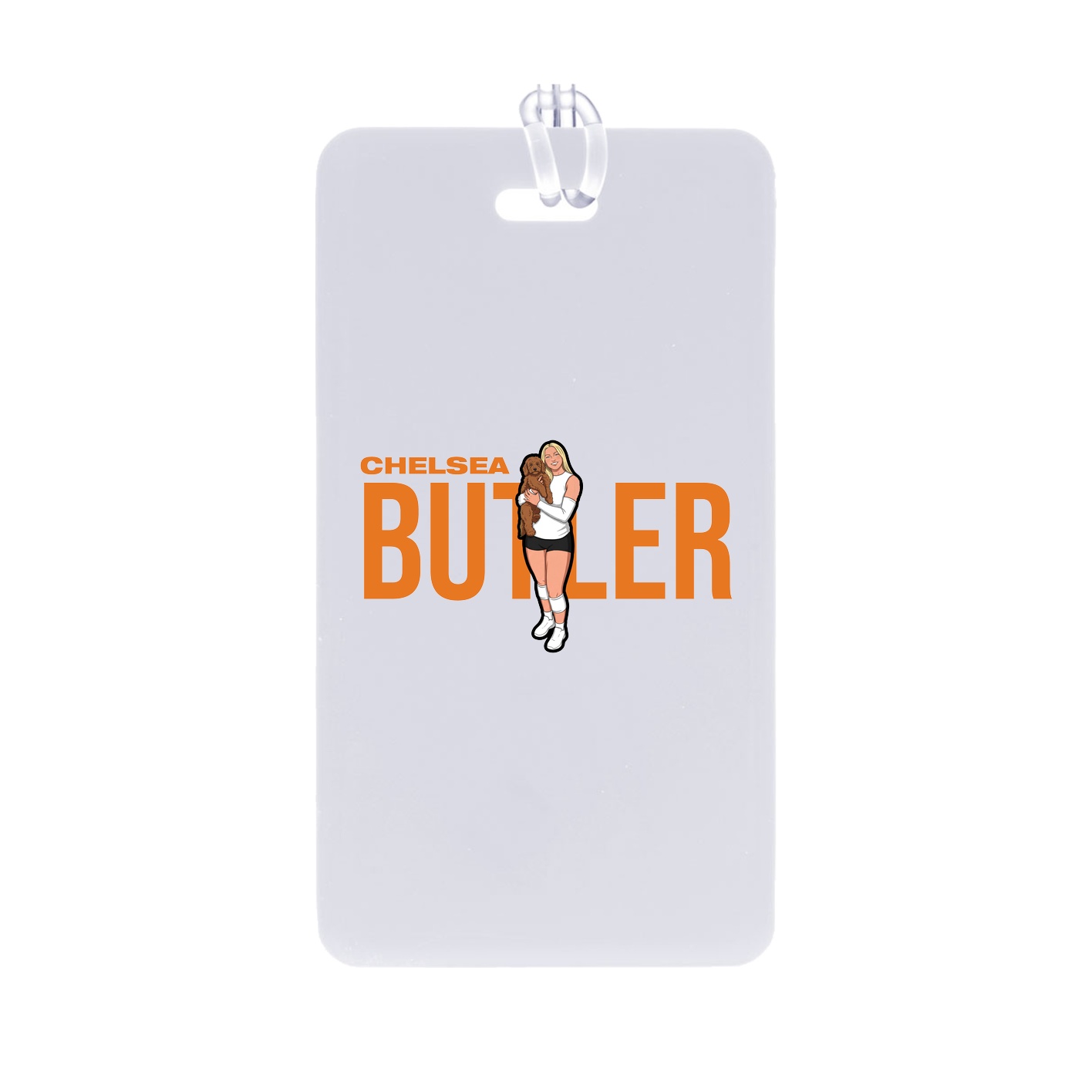 Bag Tag — Player Name in Classic