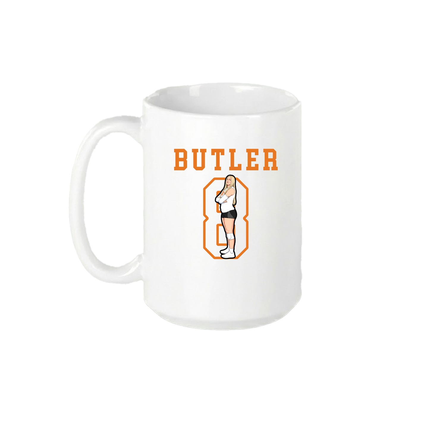 15oz Coffee Mug — Shirsey in White