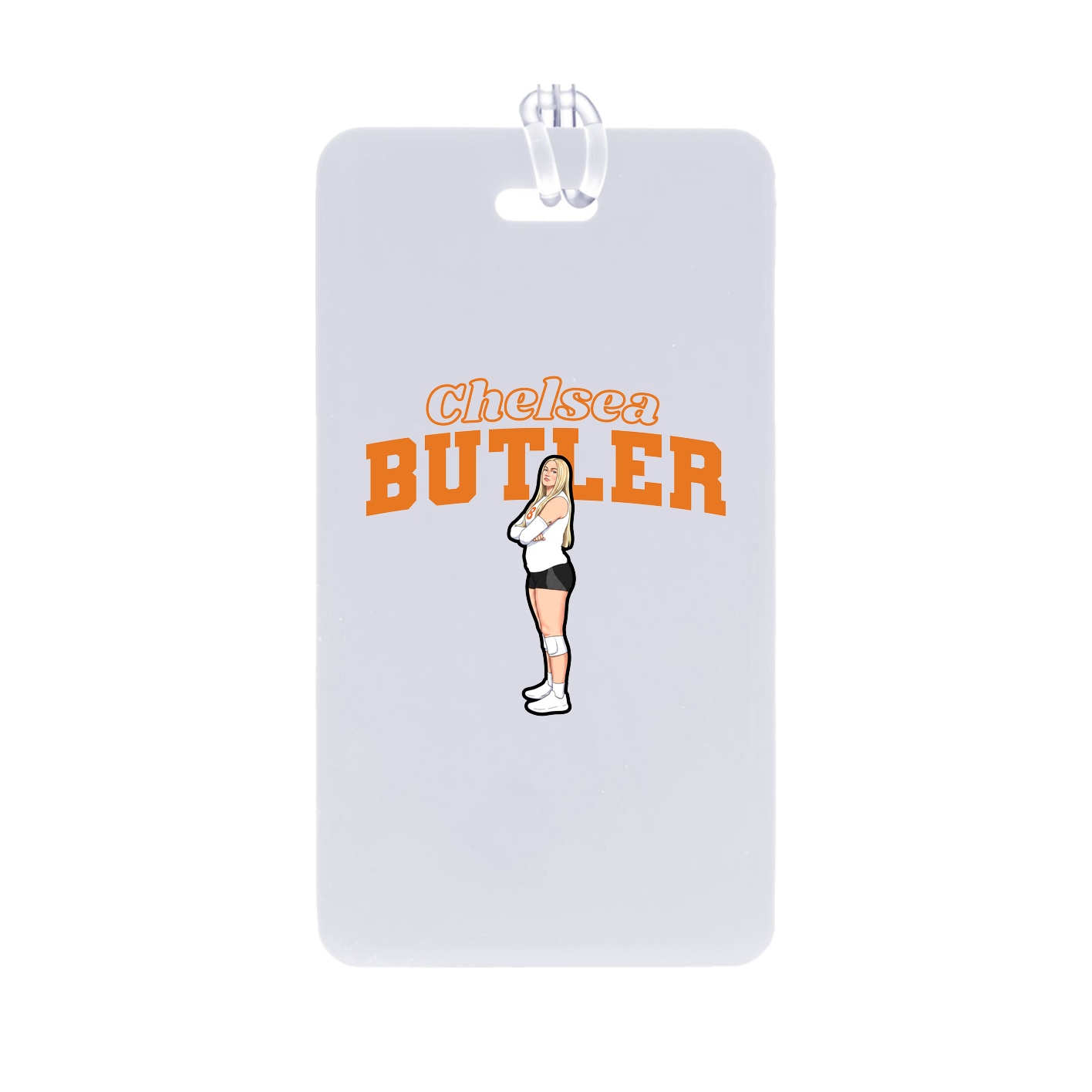 Bag Tag — Name Arch in Classic