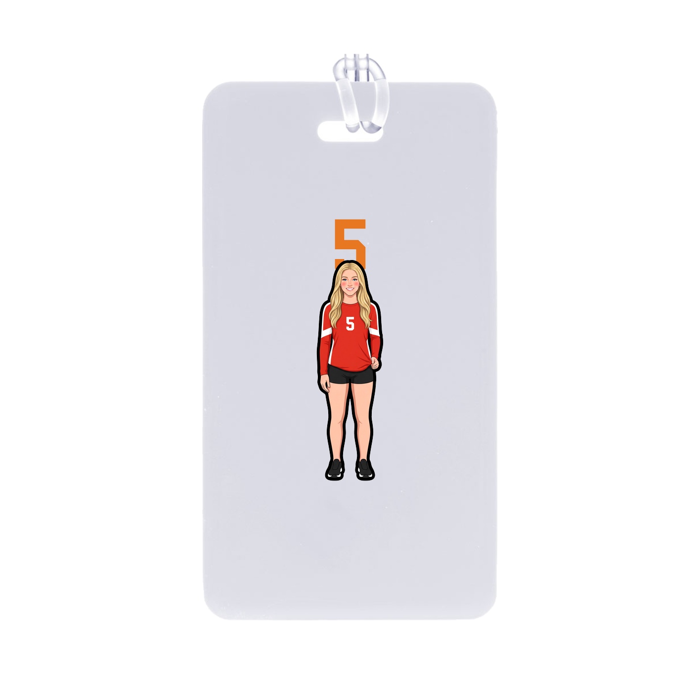 Bag Tag — Number Top in Classic