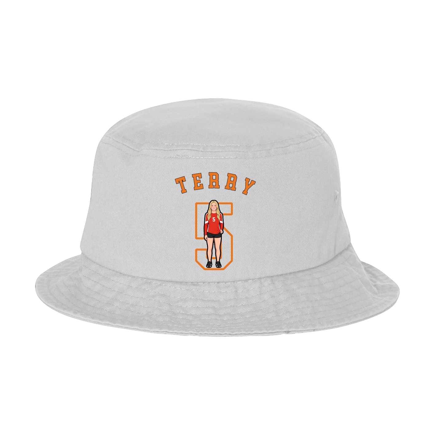 Bucket Cap — Shirsey Arch in White