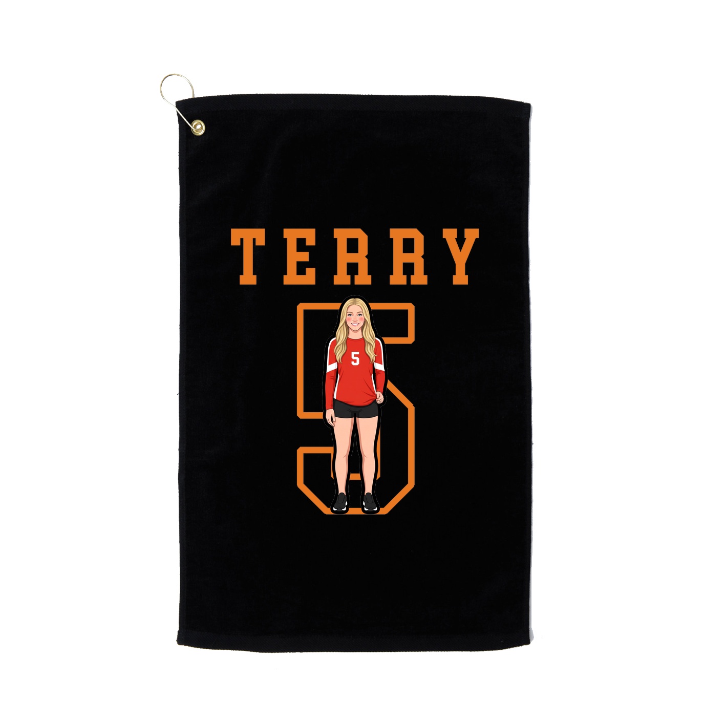 Golf Towel — Shirsey in Black