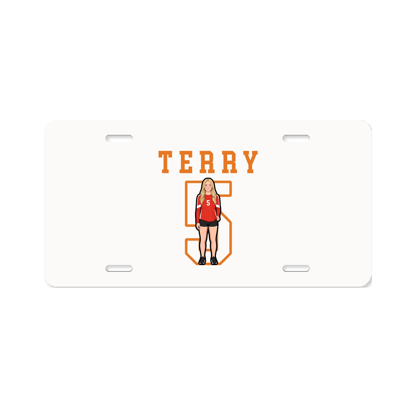 License Plate — Shirsey in Classic