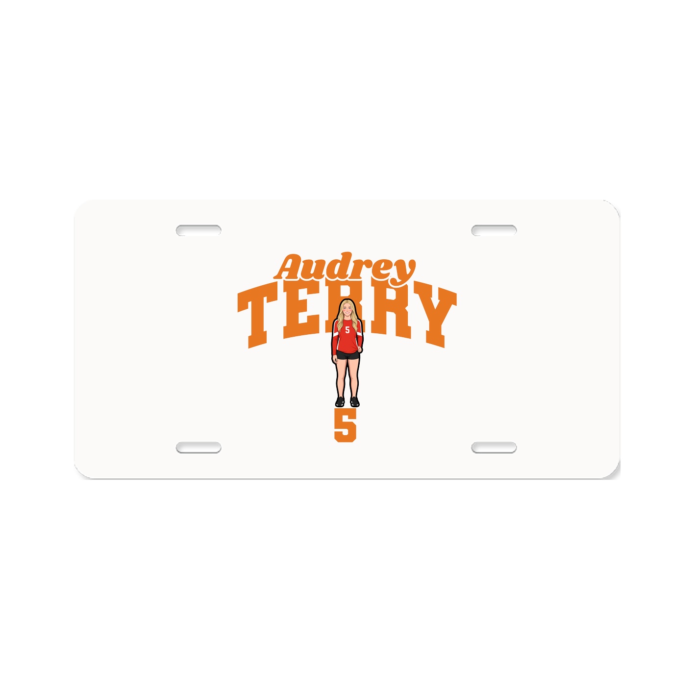 License Plate — Signature Arch in Classic