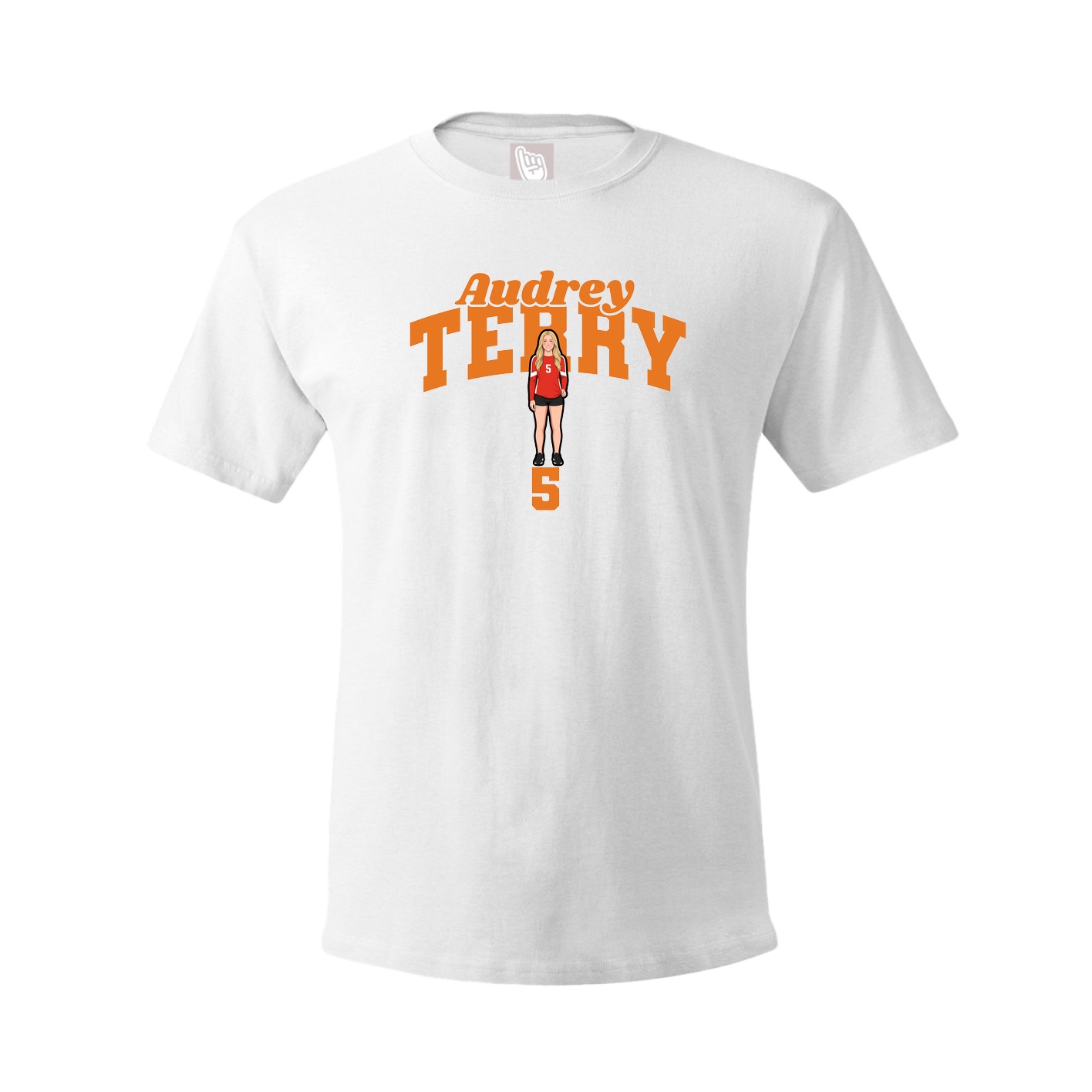 Youth Tee — Signature Arch in White