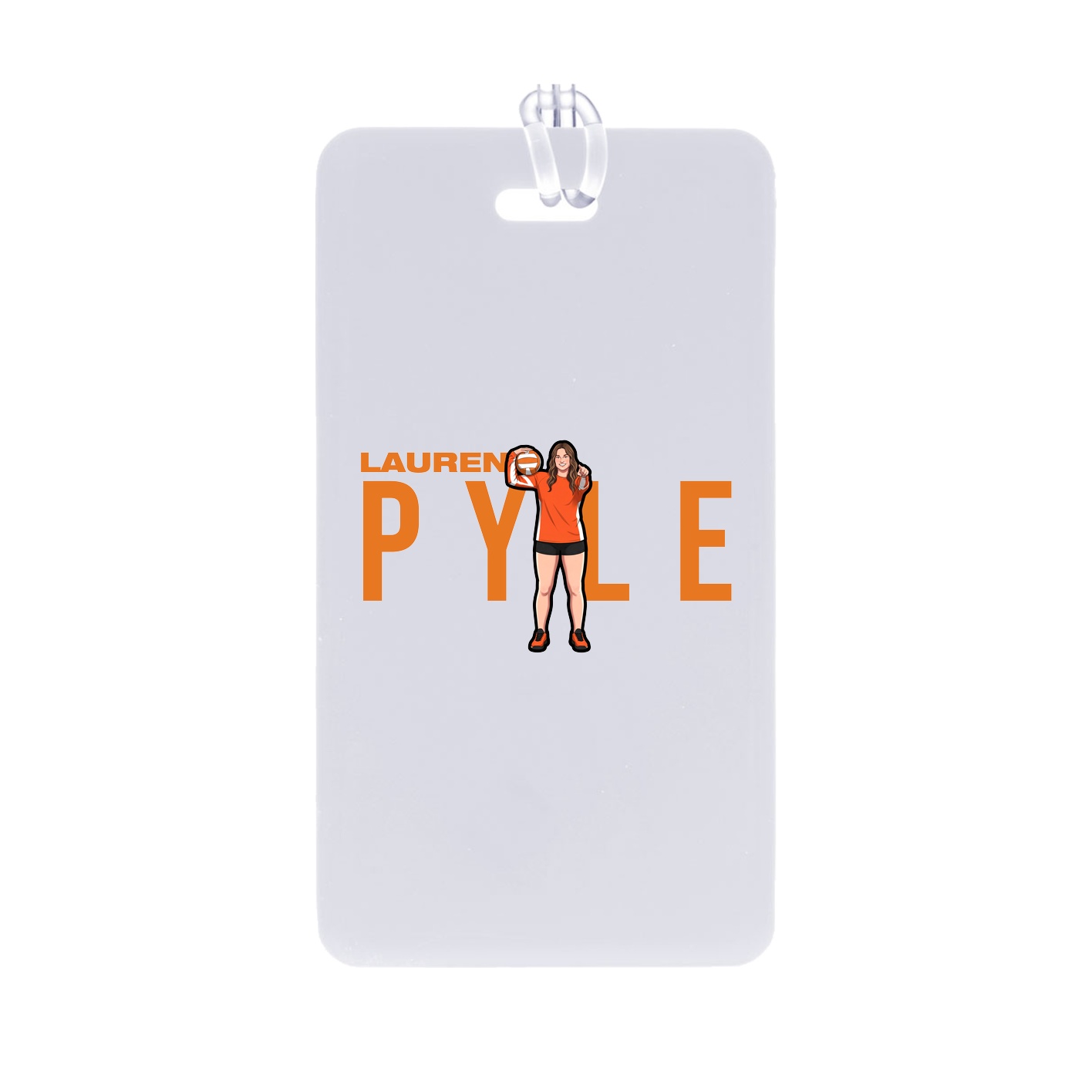 Bag Tag — Player Name in Classic