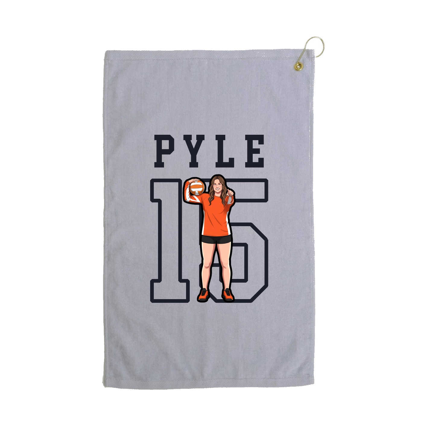 Golf Towel — Shirsey in Grey