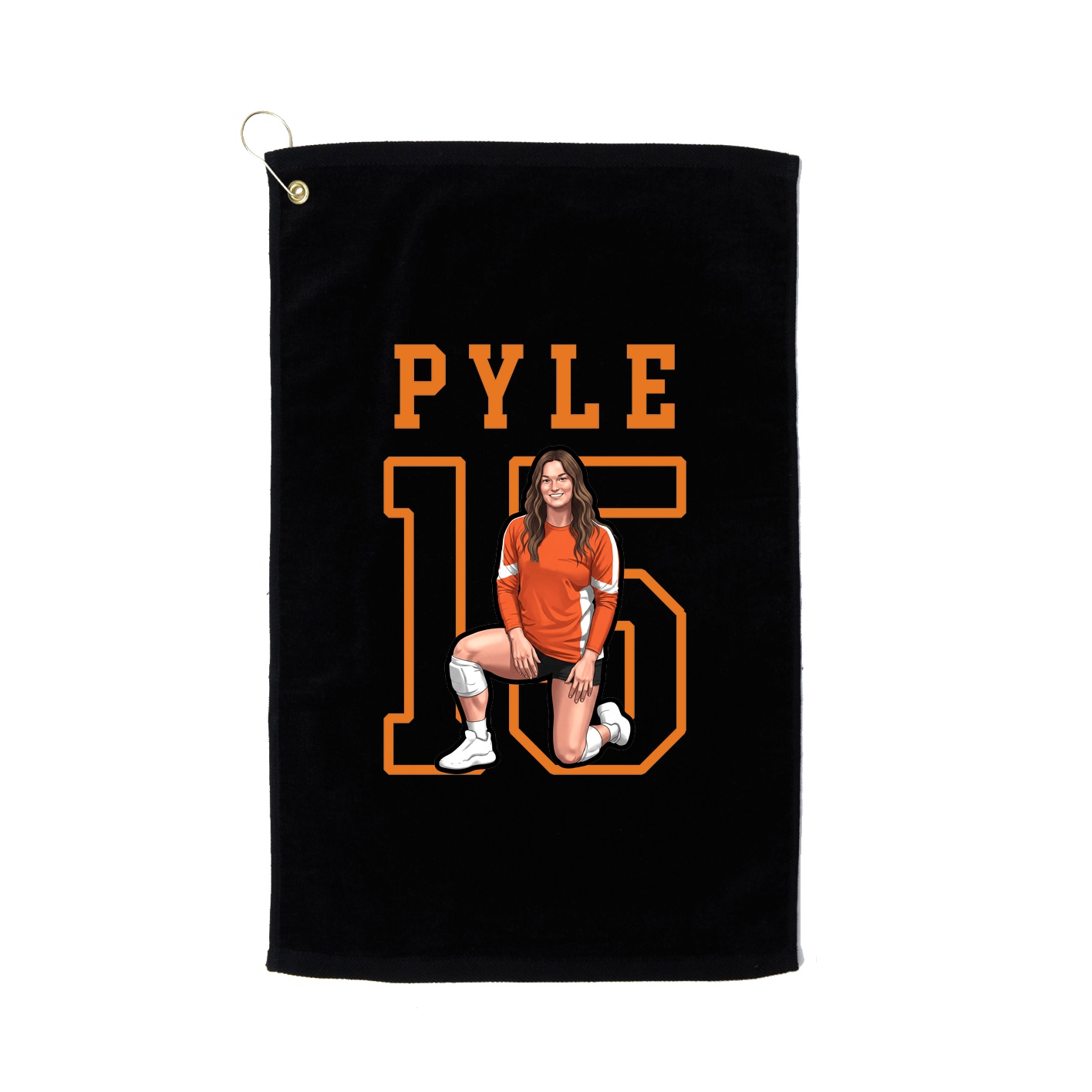 Golf Towel — Shirsey in Black