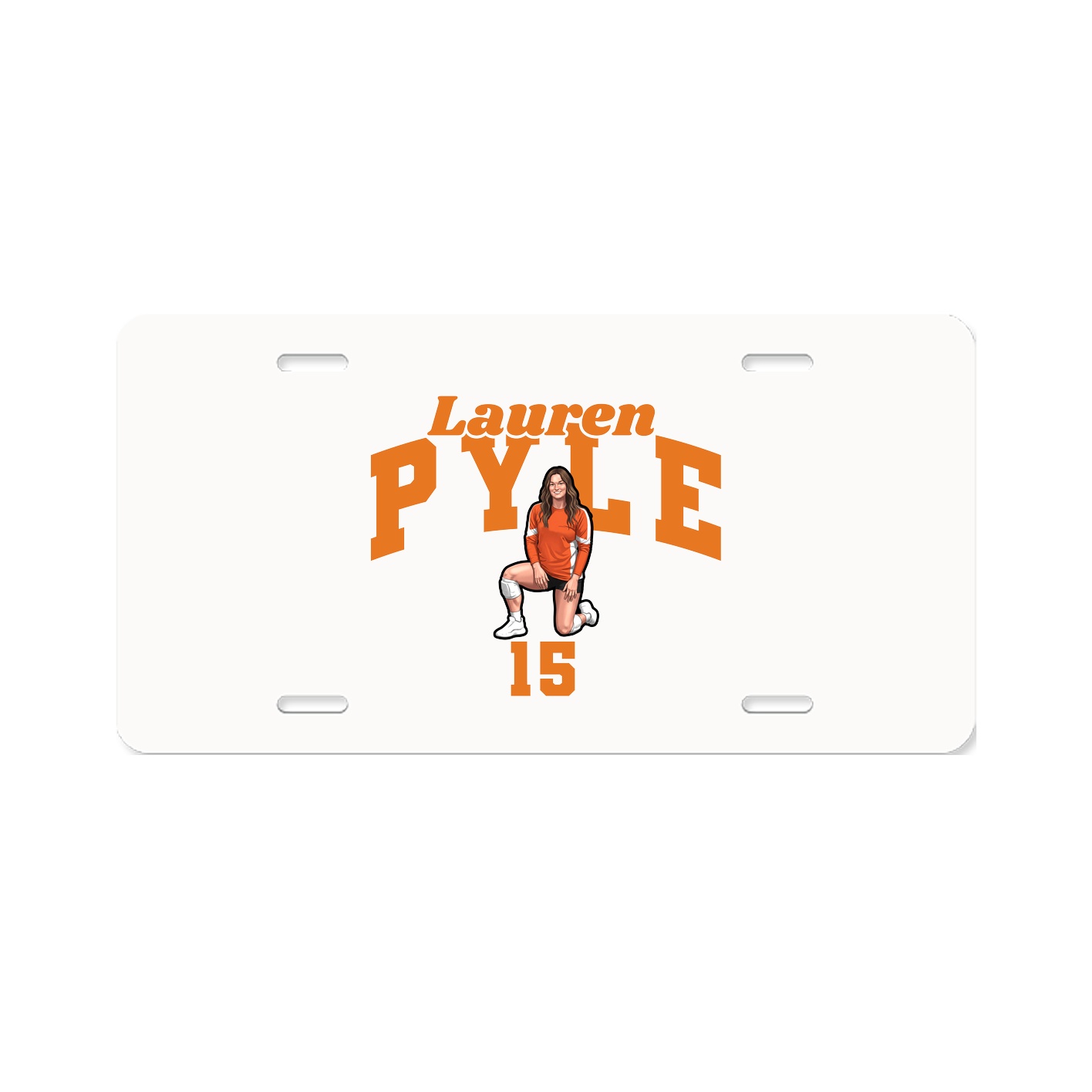 License Plate — Signature Arch in Classic