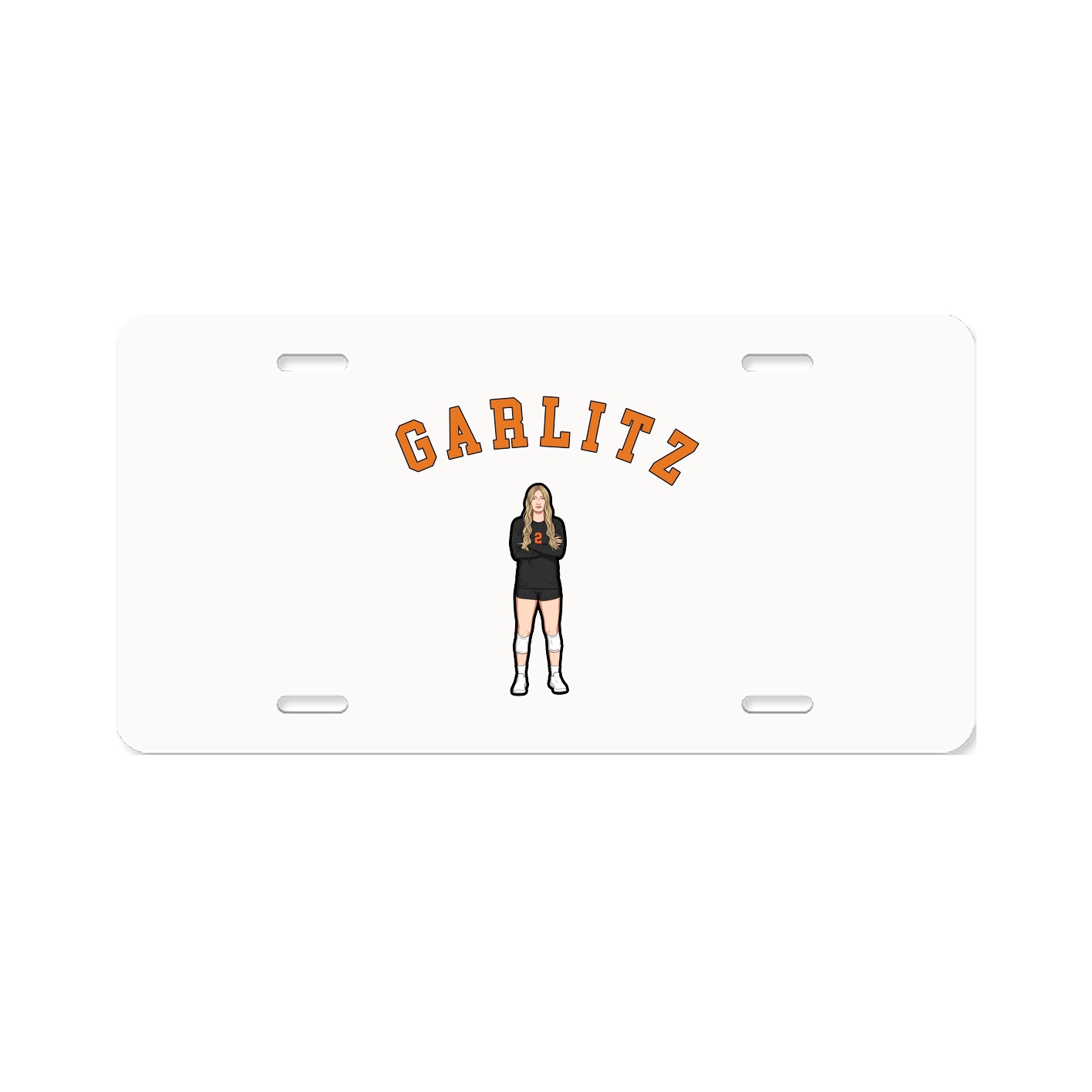 License Plate — Shirsey Arch in Classic