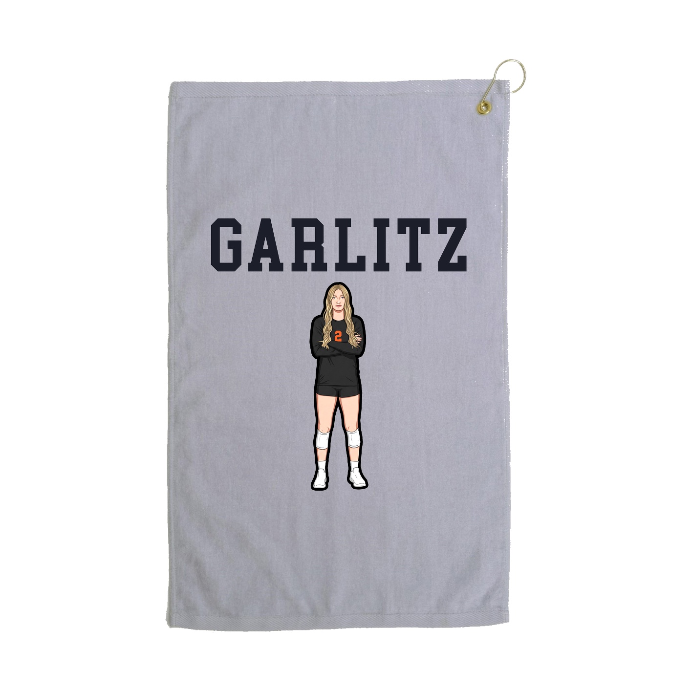 Golf Towel — Shirsey in Grey