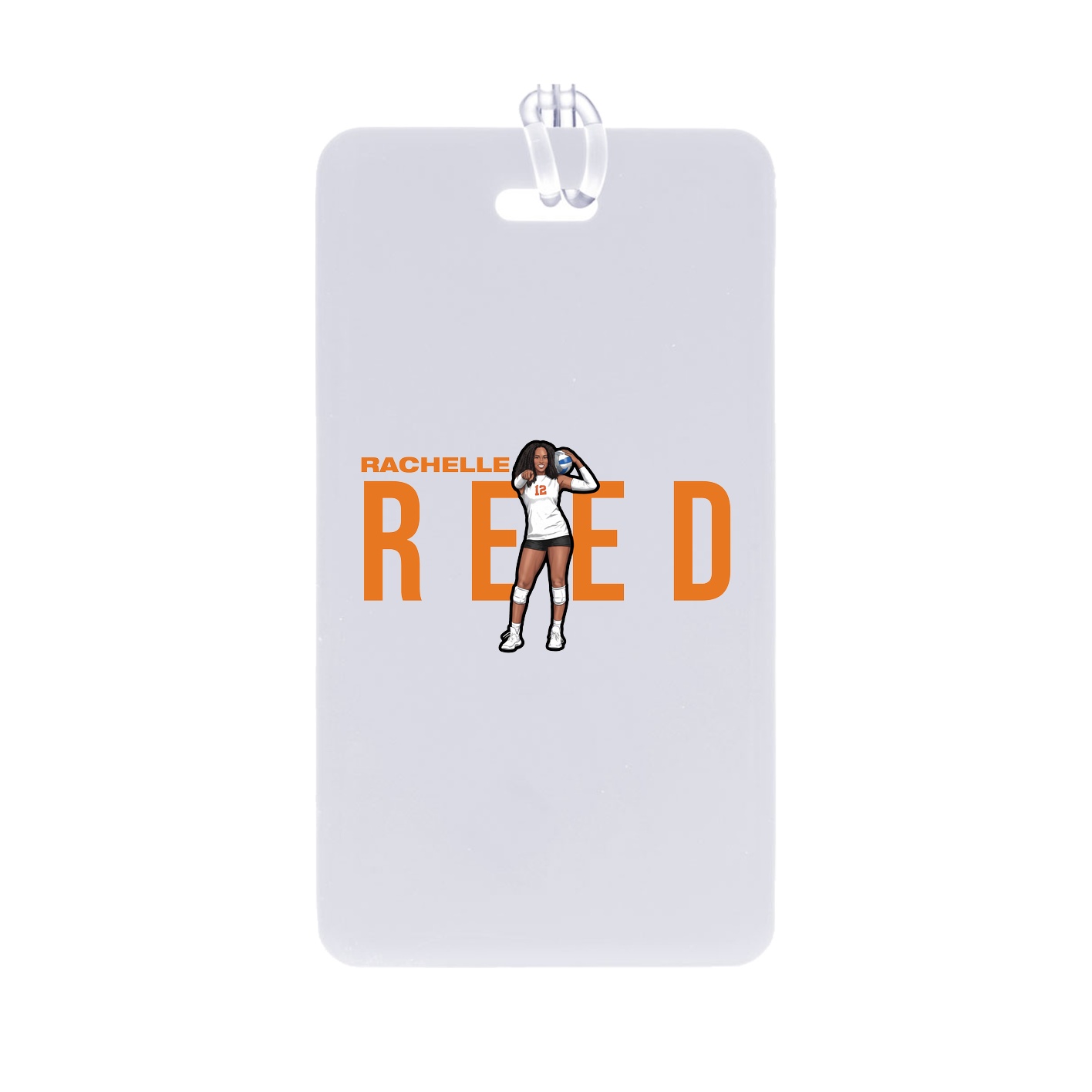Bag Tag — Player Name in Classic