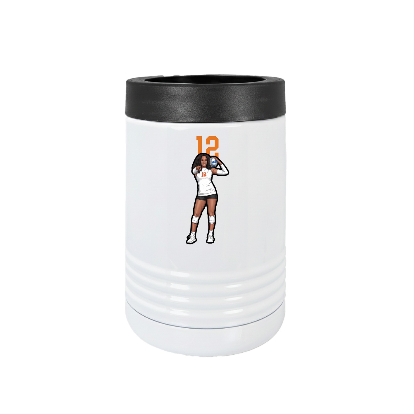 Beverage Holder — Number Top in White