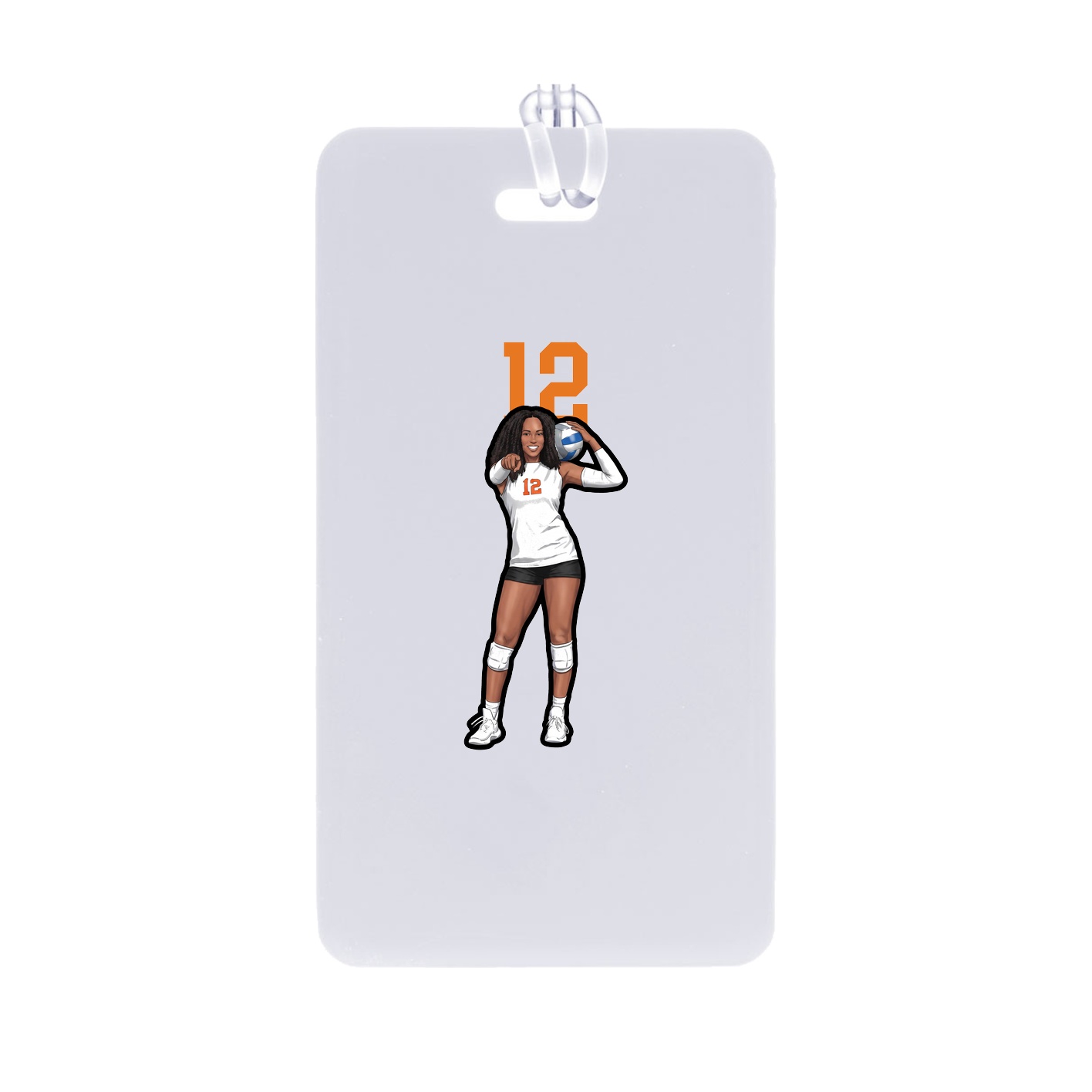 Bag Tag — Number Top in Classic